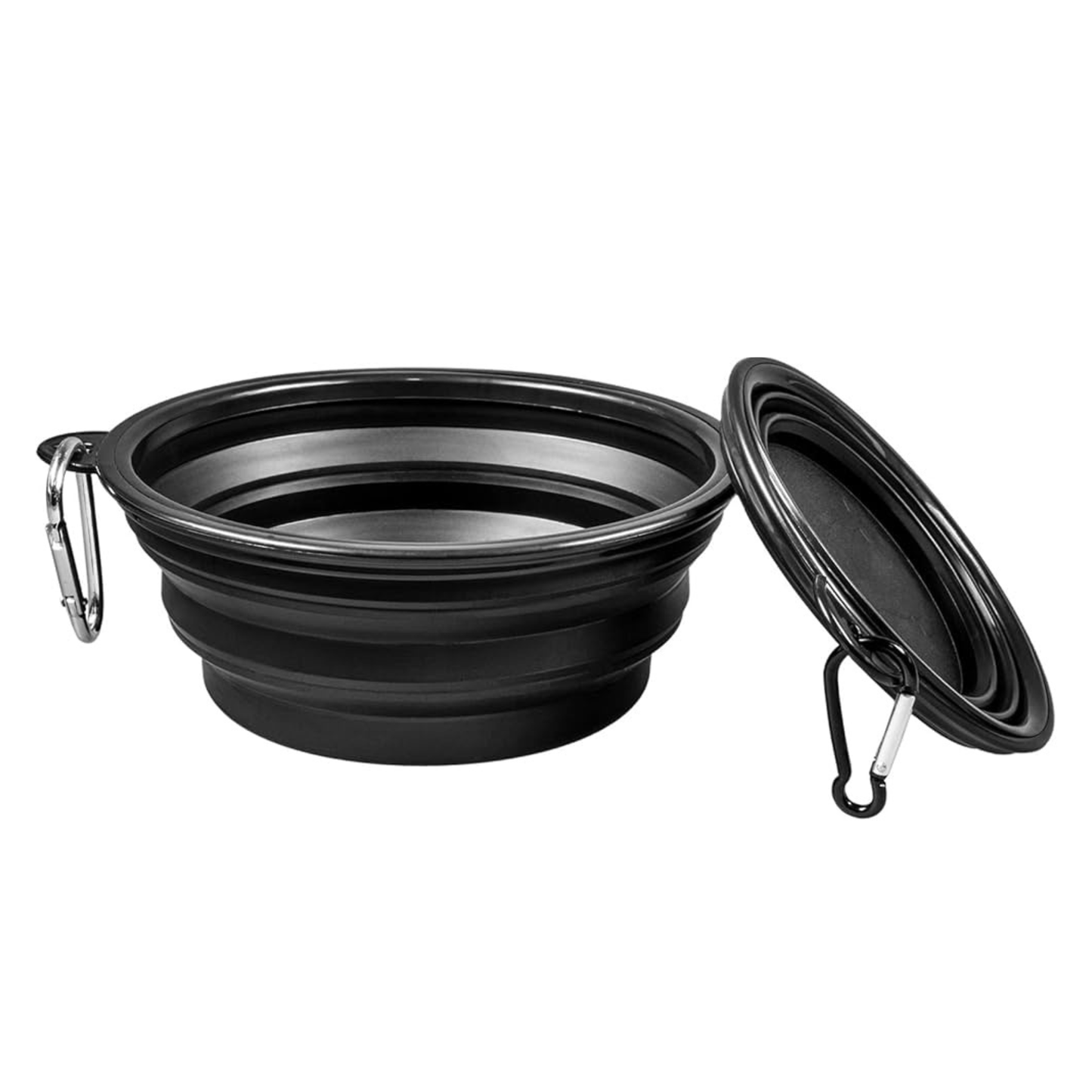 Portable Foldable Silicone Pet Bowl - Collapsible Dog Cat Feeder